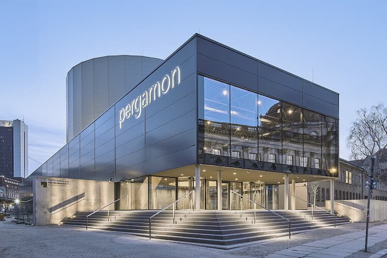 Ausstellungsnebau Pergamonmuseum. Das Panorama in Berlin